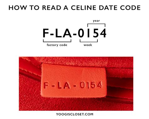 celine tags|How To Read A Celine Date Code .